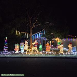 Christmas Light display at 3 Velvick Pass, Ellenbrook