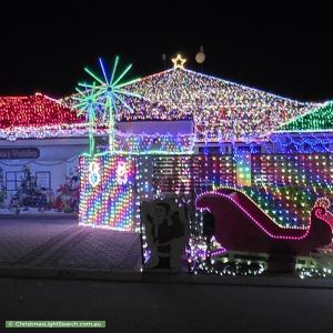 Christmas Light display at 32 Boboli Way, Pearsall