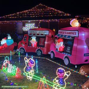 Christmas Light display at 62 Rawdon Hill Drive, Dandenong North