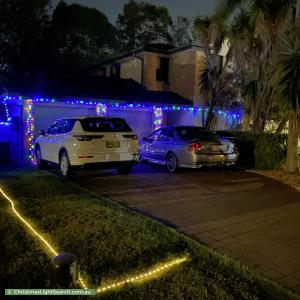 Christmas Light display at 11 The Kraal Drive, Blair Athol