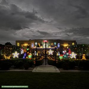 Christmas Light display at Edwin Road, Templestowe