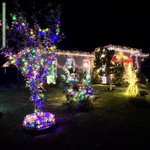 Christmas Light display at 53A Kingsbury Circuit, Bowral