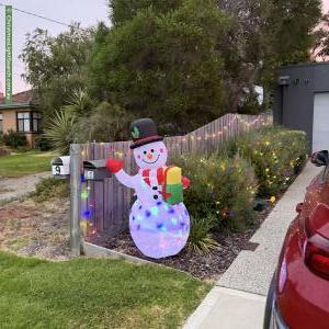 Christmas Light display at 11 Macedon Avenue, Dromana
