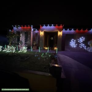 Christmas Light display at 3 Appleton Court, Narre Warren South