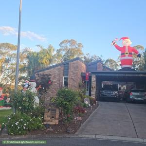 Christmas Light display at  Crofton Court, Eltham