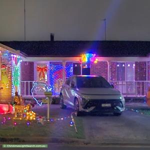 Christmas Light display at 19 Bradman Avenue, Saint Clair