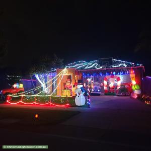Christmas Light display at 100 Melissa Way, Pakenham