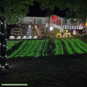 Christmas Light display at 62 Muru Avenue, Winmalee