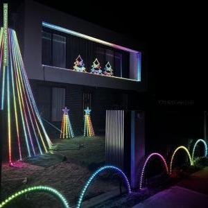 Christmas Light display at 13 Berrima Street, Glenelg North