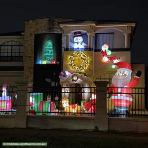 Christmas Light display at  Alvis Road, Croydon Park