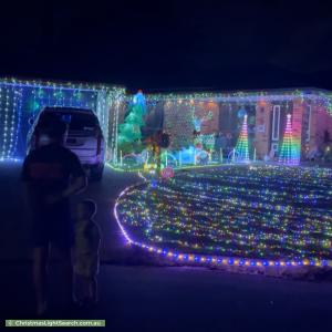 Christmas Light display at  Doolan Court, Capalaba