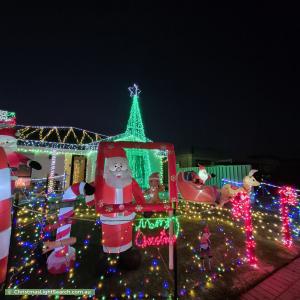 Christmas Light display at  Indigo Court, Aldinga Beach
