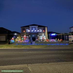 Christmas Light display at 54 Baden Powell Drive, Tarneit