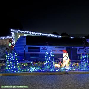 Christmas Light display at 38 Fitchett Street, Garran