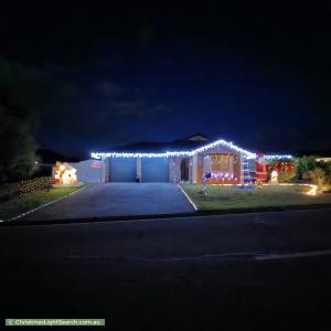 Christmas Light display at 21 Mander Crescent, Craigmore
