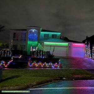 Christmas Light display at 1 Homewood Boulevard, Hallam