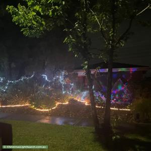 Christmas Light display at 46 Hyssop Drive, Hallam