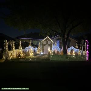 Christmas Light display at  Sylvan Circuit, Noarlunga Downs