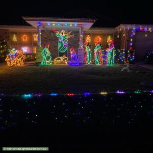 Christmas Light display at 94 Katherine Avenue, Amaroo