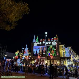 Christmas Light display at 34 Matrix Circuit, Craigieburn