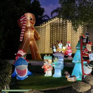 Christmas Light display at 9 Kilfera Court, Narre Warren
