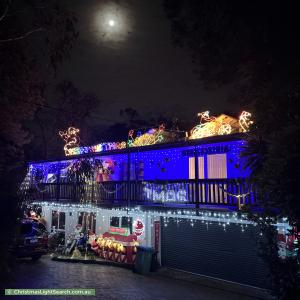 Christmas Light display at 2 Bellbird Road, Mount Eliza