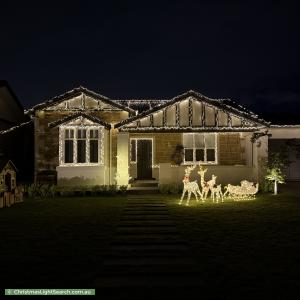 Christmas Light display at 112 East Terrace, Henley Beach