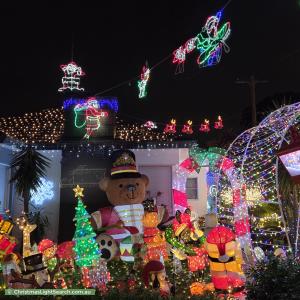 Christmas Light display at 99 Terry Street, Blakehurst