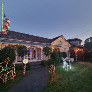 Christmas Light display at 34 Summit Avenue, Oak Park