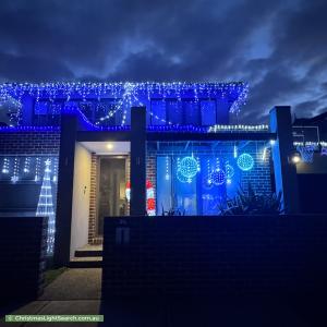 Christmas Light display at 2A Derrick Close, Aspendale Gardens