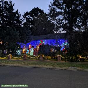 Christmas Light display at 1 Mudford Street, Sunshine West