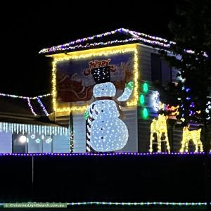 Christmas Light display at 50 Nash Road, Bunyip