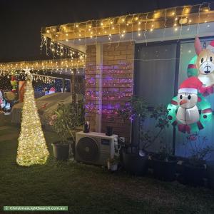 Christmas Light display at 21 Maurice Court, Eagleby