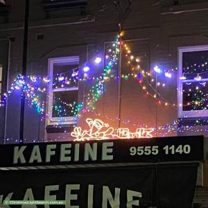 Christmas Light display at 260 Darling Street, Balmain