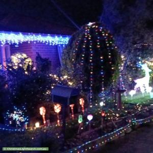 Christmas Light display at 2 Lush Court, Altona Meadows