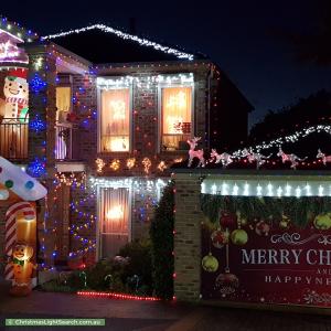 Christmas Light display at 1372 Stud Road, Rowville