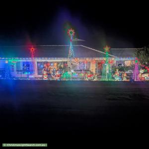 Christmas Light display at 1 Melaleuca Drive, Gawler East