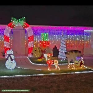 Christmas Light display at  Mcvann Avenue, Paralowie