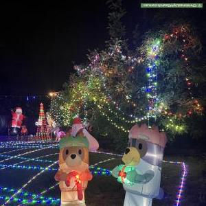 Christmas Light display at 8 Kilborn Court, Kilsyth