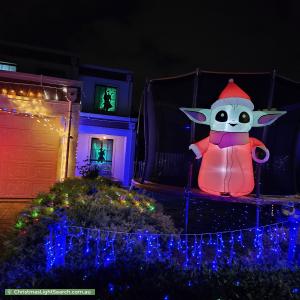 Christmas Light display at 71 Chittleborough Circuit, Morphettville