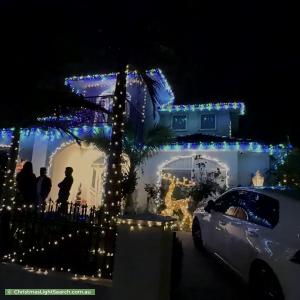 Christmas Light display at 103 Victoria Knox Avenue, Rowville