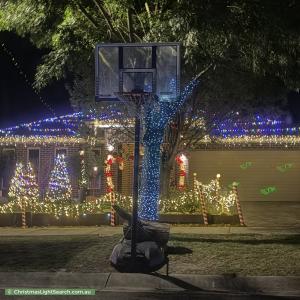 Christmas Light display at 6 Dugan Court, Pakenham