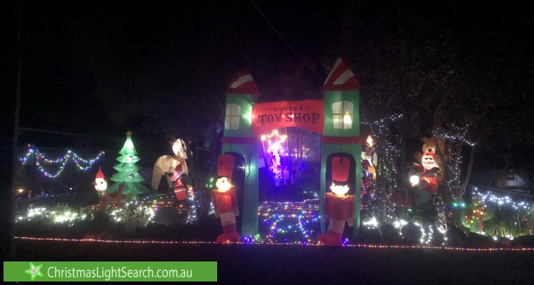 2022 Map Of Residential Christmas Lights In Huntsville Alabama Mornington Christmas Lights - 78 Prince Street