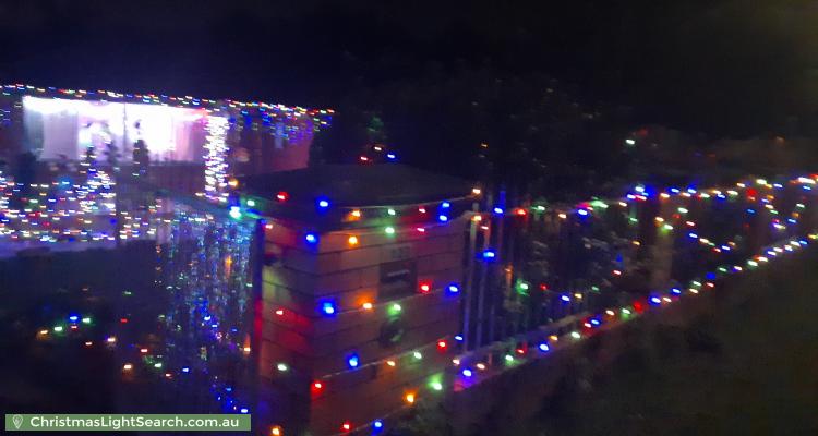 Christmas Light display at 123 Pembroke Road, Mooroolbark