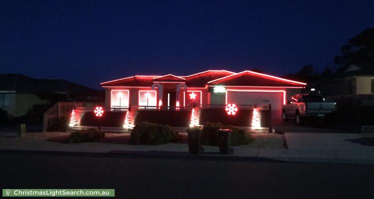 Christmas Light display at  Cavenor Drive, Rokeby