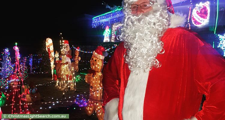 Christmas Light display at 21 Meldrum Avenue, Mill Park