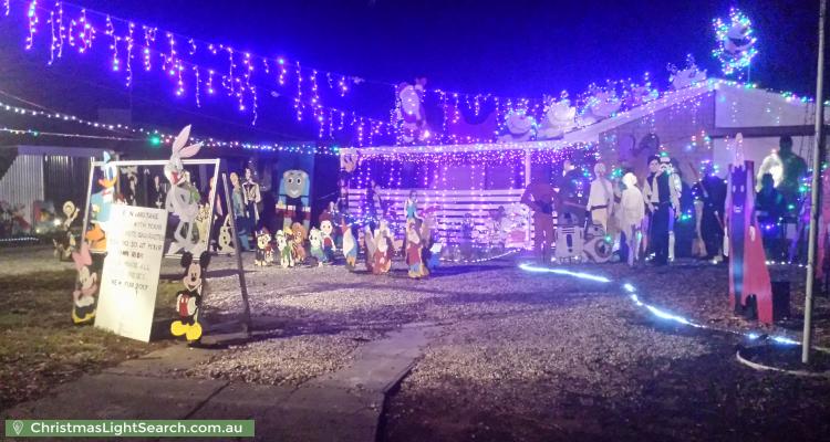 Christmas Light display at 108 Bolivar Road, Salisbury North