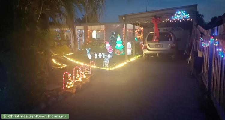 Christmas Light display at 33 Granville Drive, Bray Park