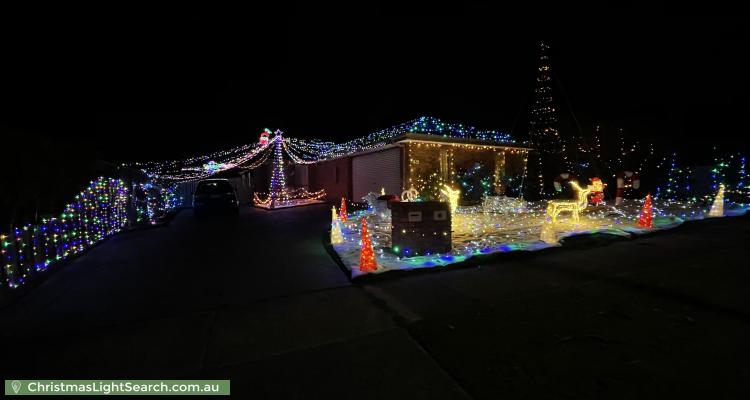Christmas Light display at 49 Richard Drive, Langwarrin