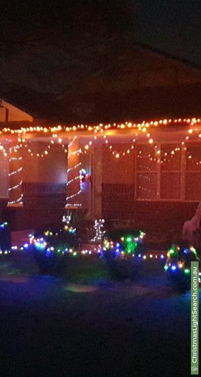 Christmas Light display at 44 Flinders Chase, Pakenham